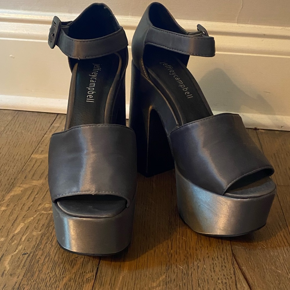 jeffrey campbell satin platform